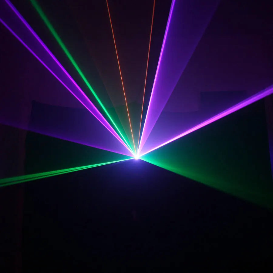 Animated Laser Beam Disco Light