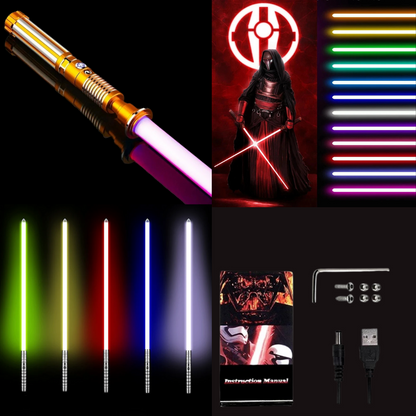 Customizable RGB Metal Lightsaber
